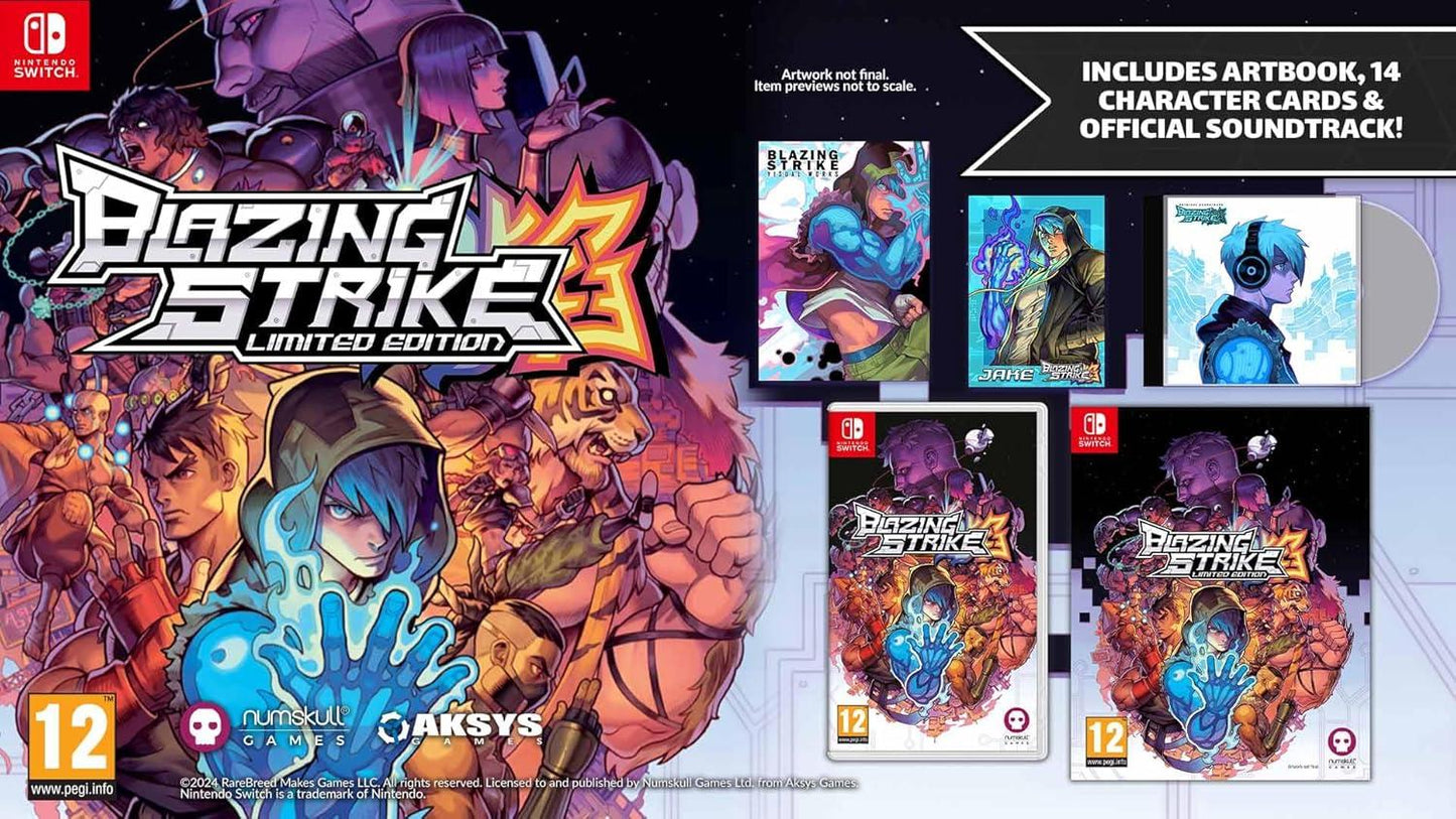 Blazing Strike [Limited Edition] - PAL Nintendo Switch [Import]