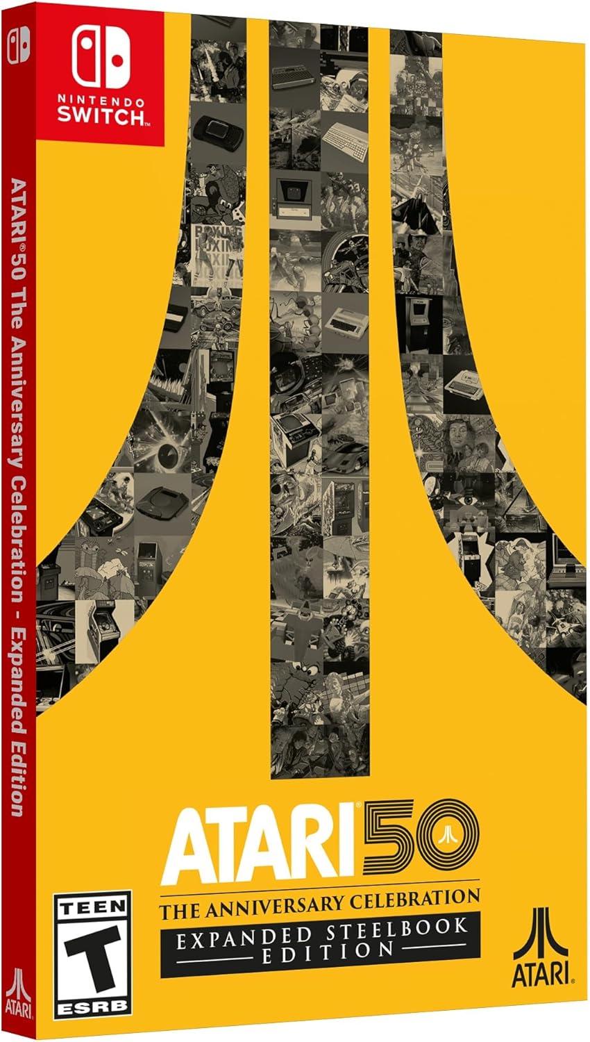 Atari 50: The Anniversary Celebration [Expanded Steelbook Edition] - Nintendo Switch