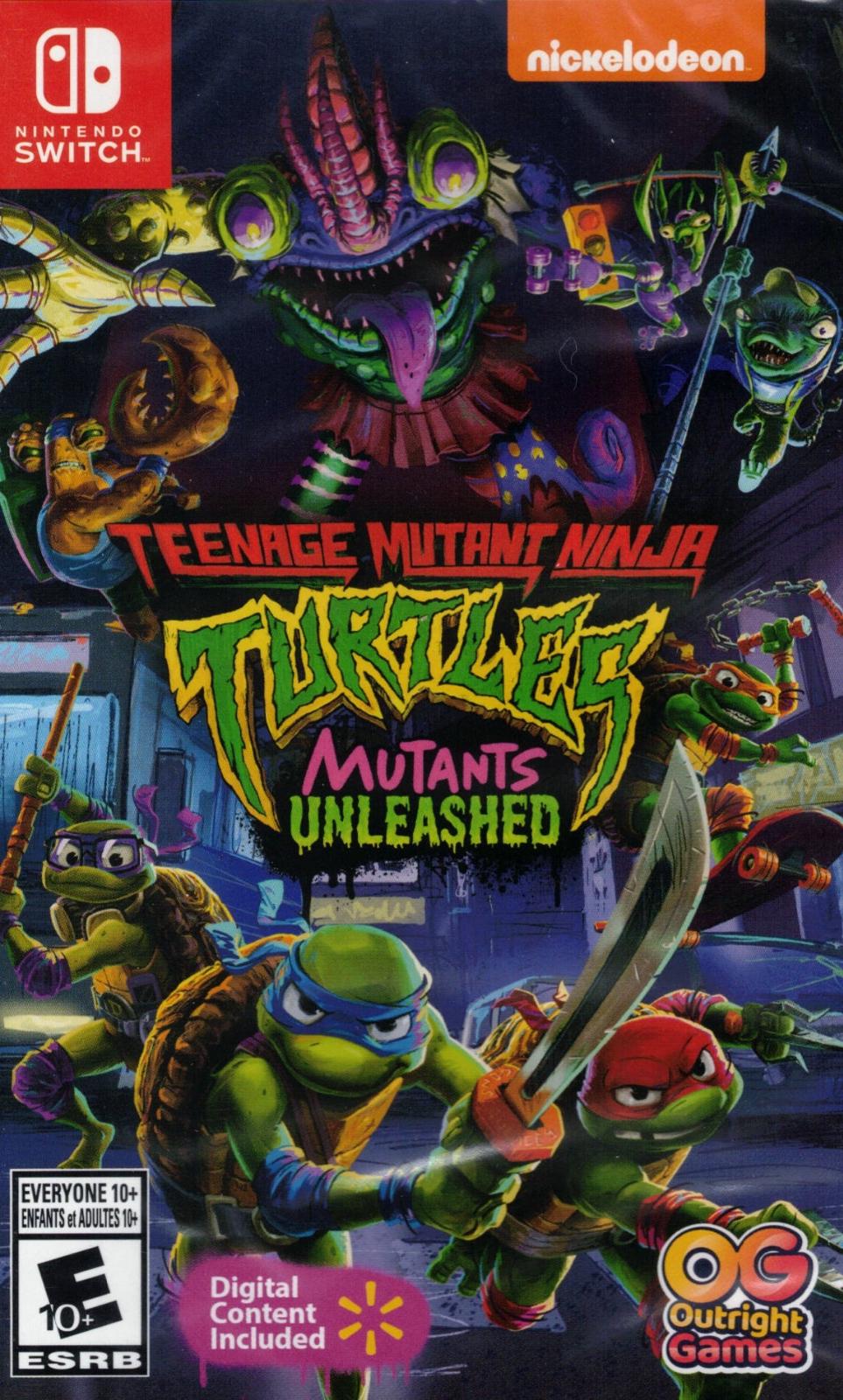Teenage Mutant Ninja Turtles: Mutants Unleashed [Walmart] - Nintendo Switch