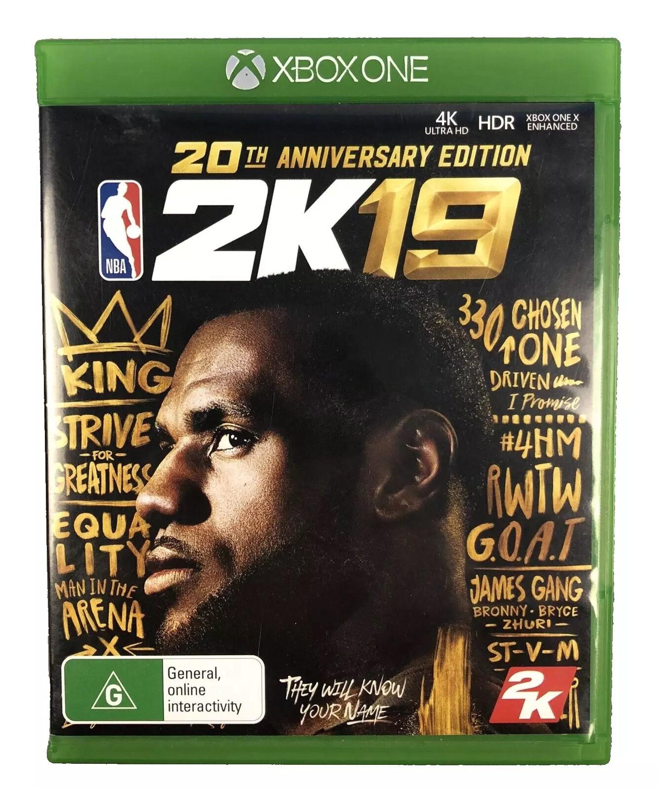 NBA 2K19 [20th Anniversary Edition] - PAL Xbox One [Import]