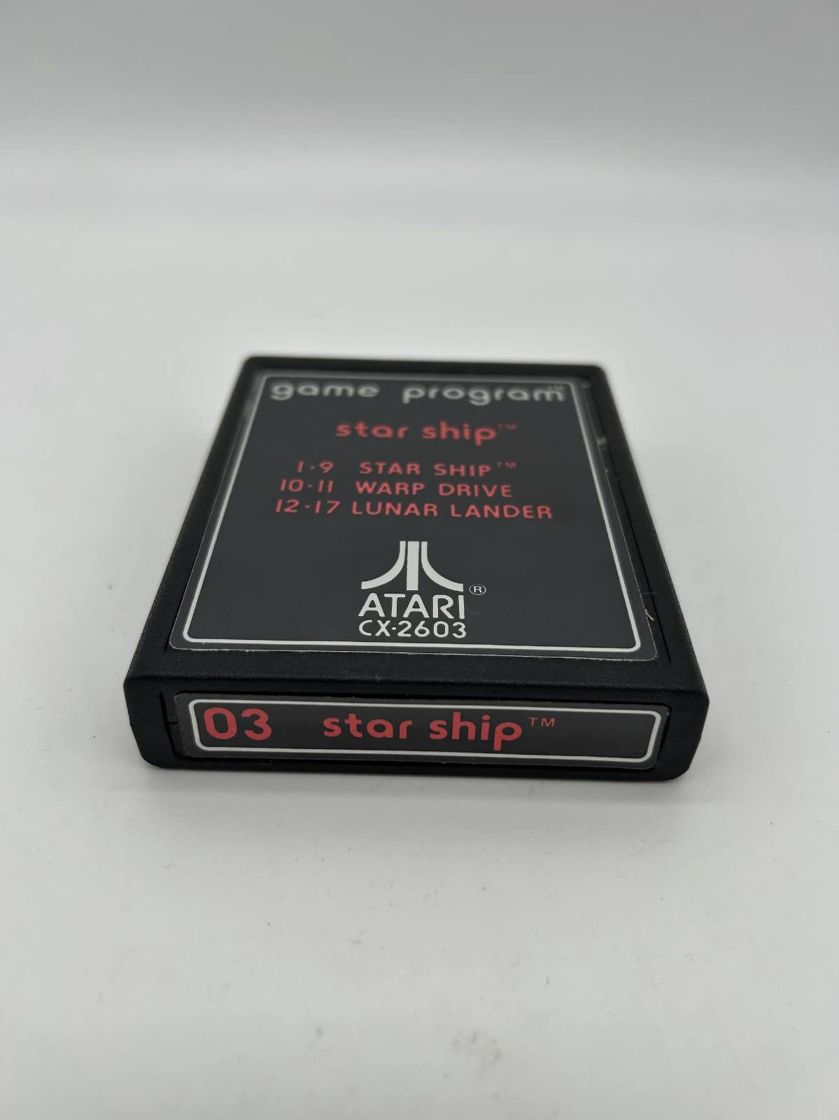 Star Ship [Text # Side Label] - Atari 2600