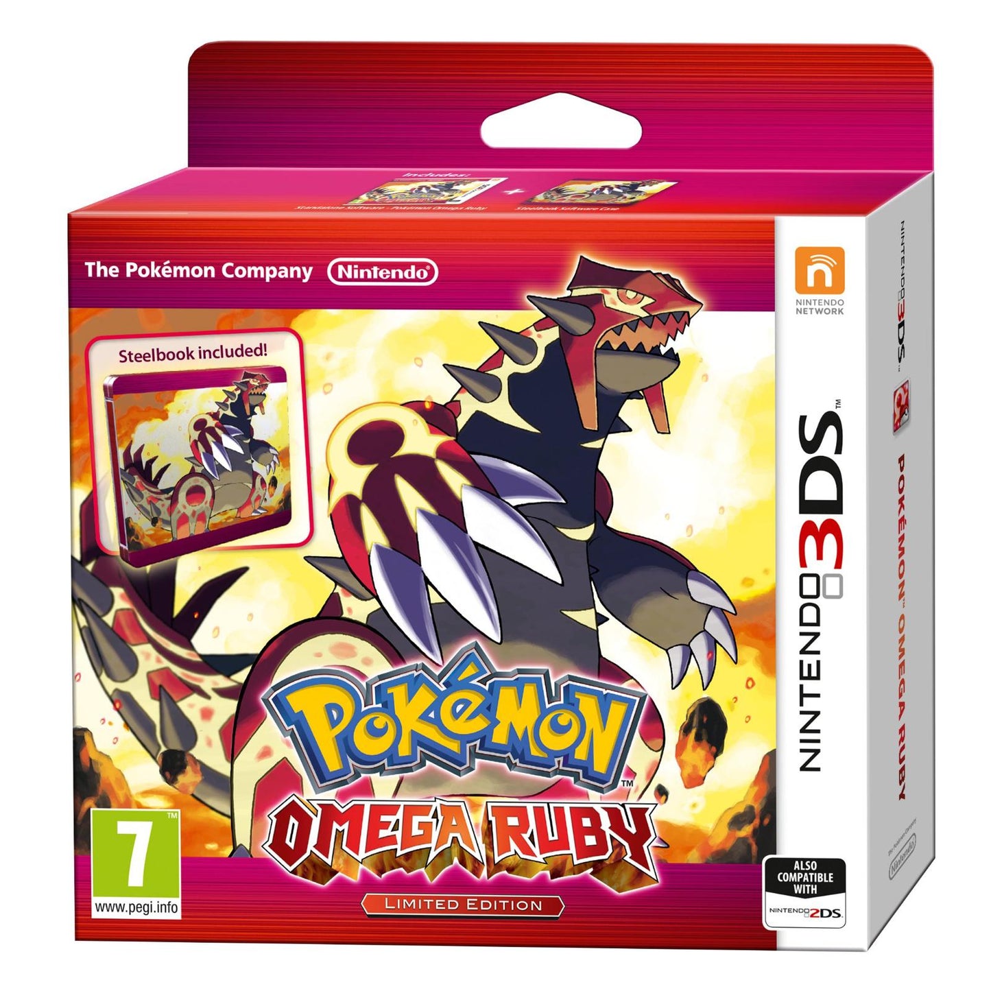 Pokemon Omega Ruby [Limited Edition] - PAL Nintendo 3DS [Import]