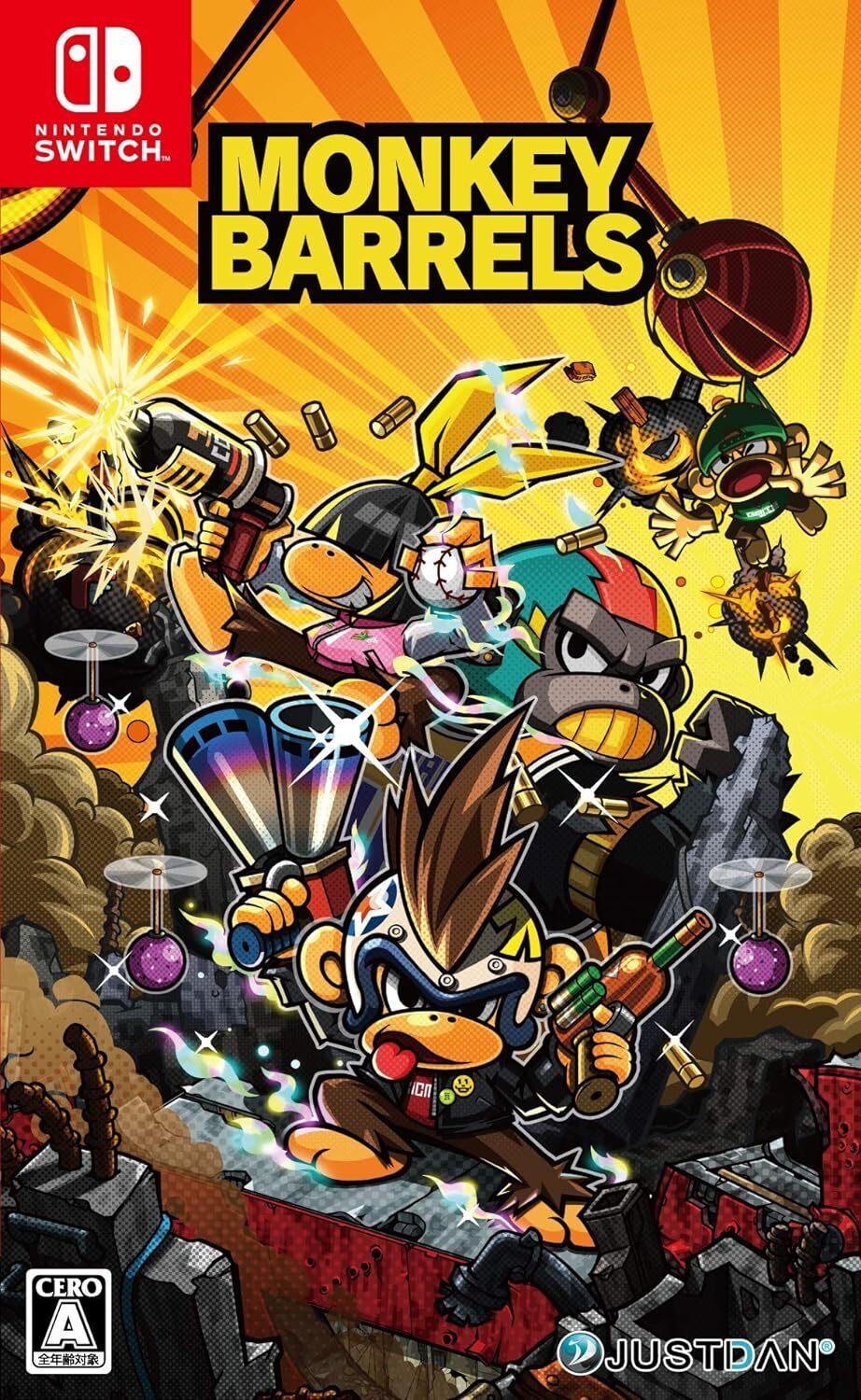 Monkey Barrels - JP Nintendo Switch [Import]