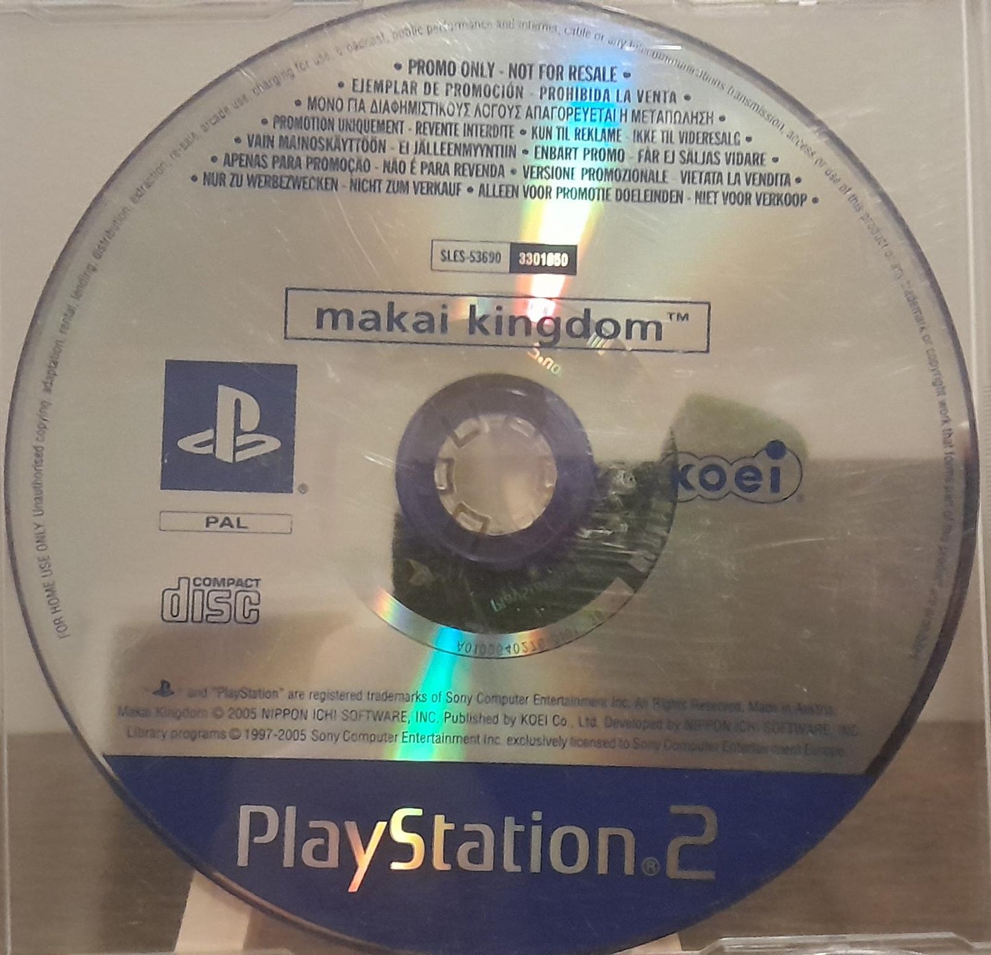 Makai Kingdom: Chronicles Of The Sacred Tome [Promo Not For Resale] - PAL Playstation 2 [Import]