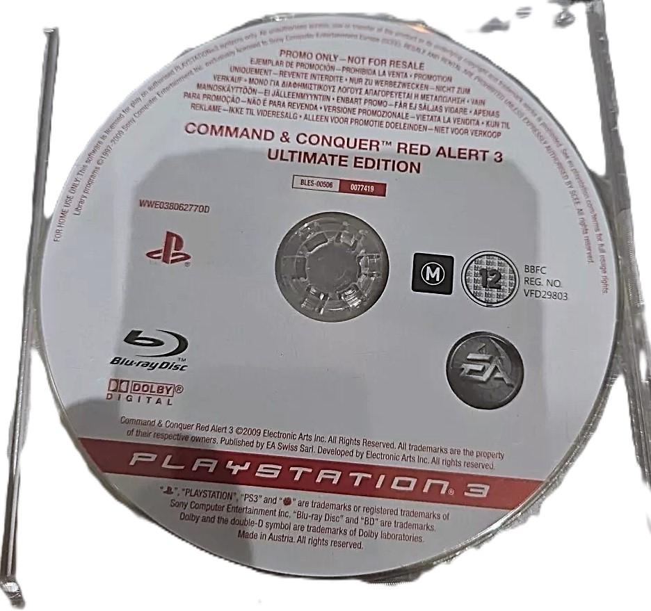 Command & Conquer Red Alert 3: Ultimate Edition [Not For Resale] - PAL Playstation 3 [Import]