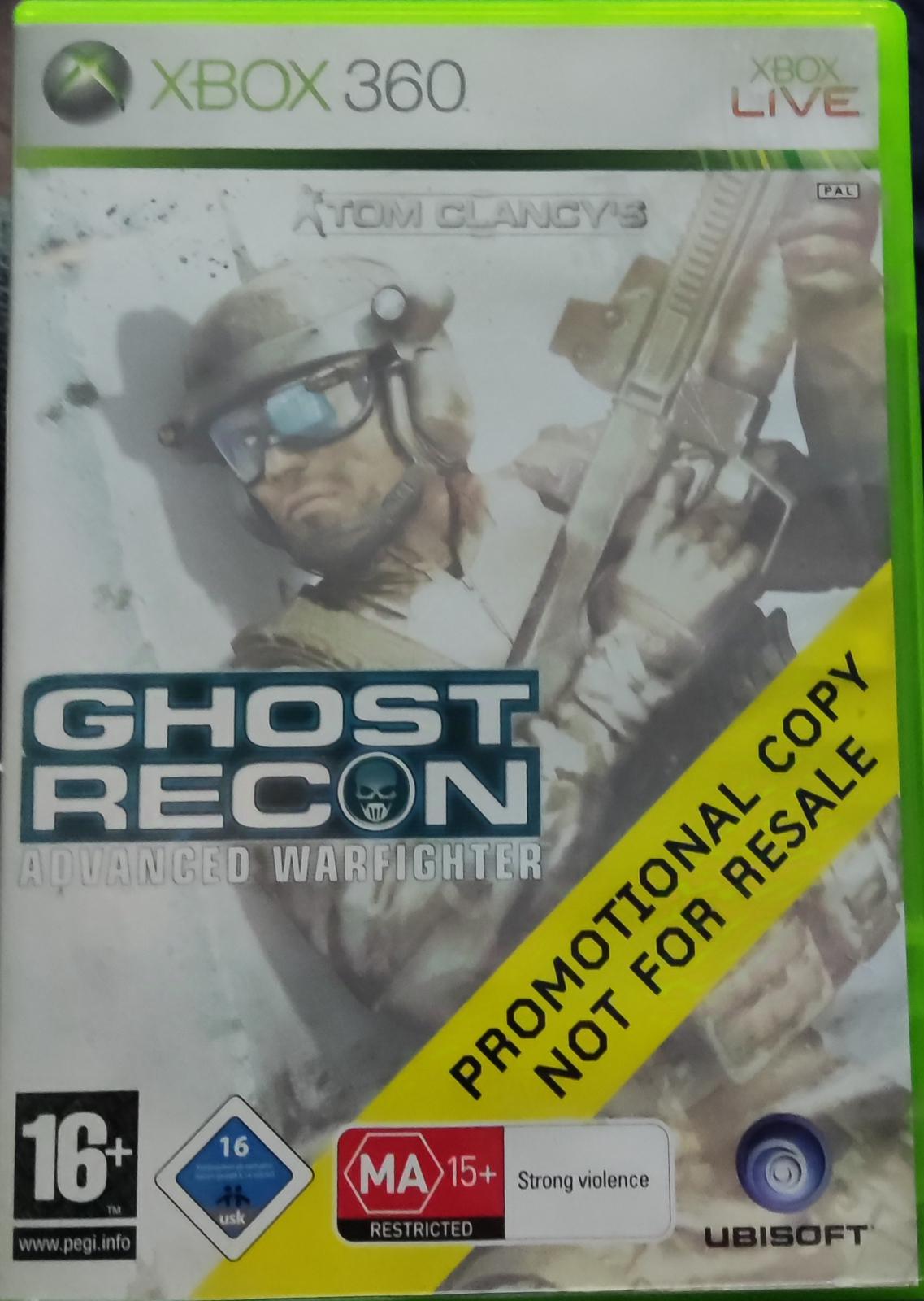 Ghost Recon Advanced Warfighter [Not For Resale] - PAL Xbox 360 [Import]
