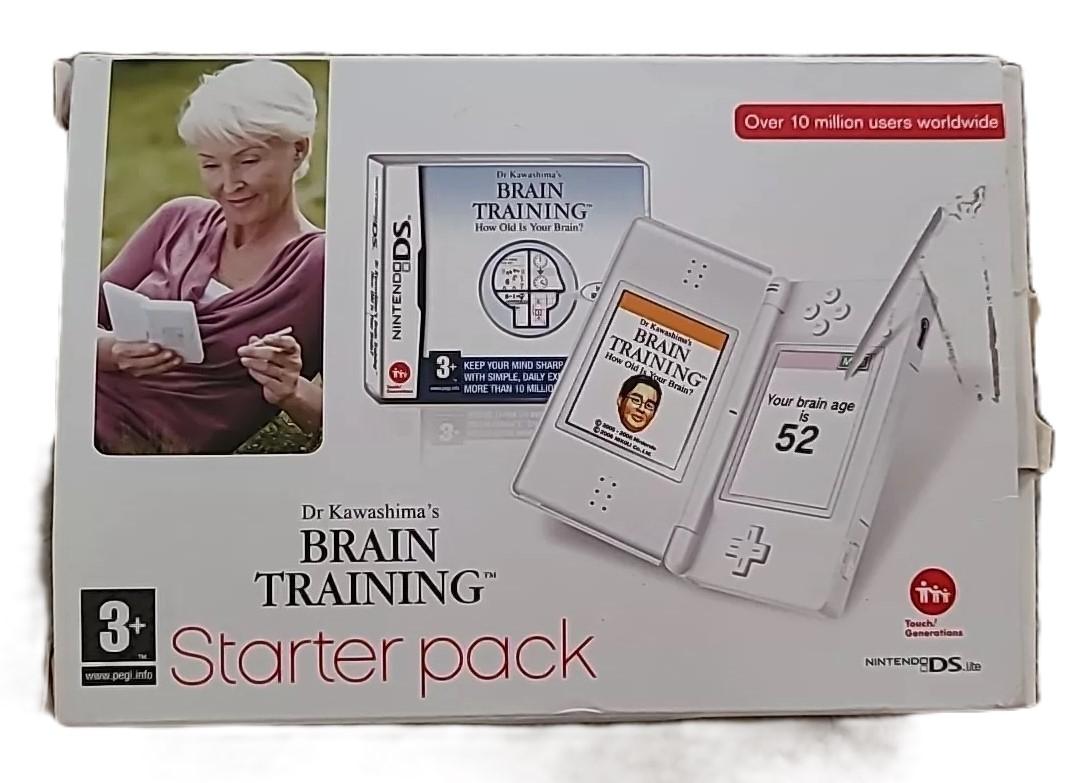 Nintendo DS Lite Brain Training Starting Pack - PAL Console [Import]