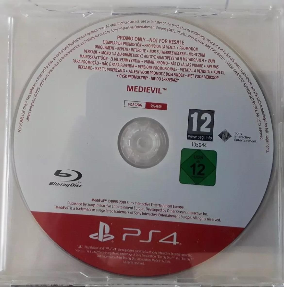 MediEvil [Not For Resale] - PAL Playstation 4 [Import]