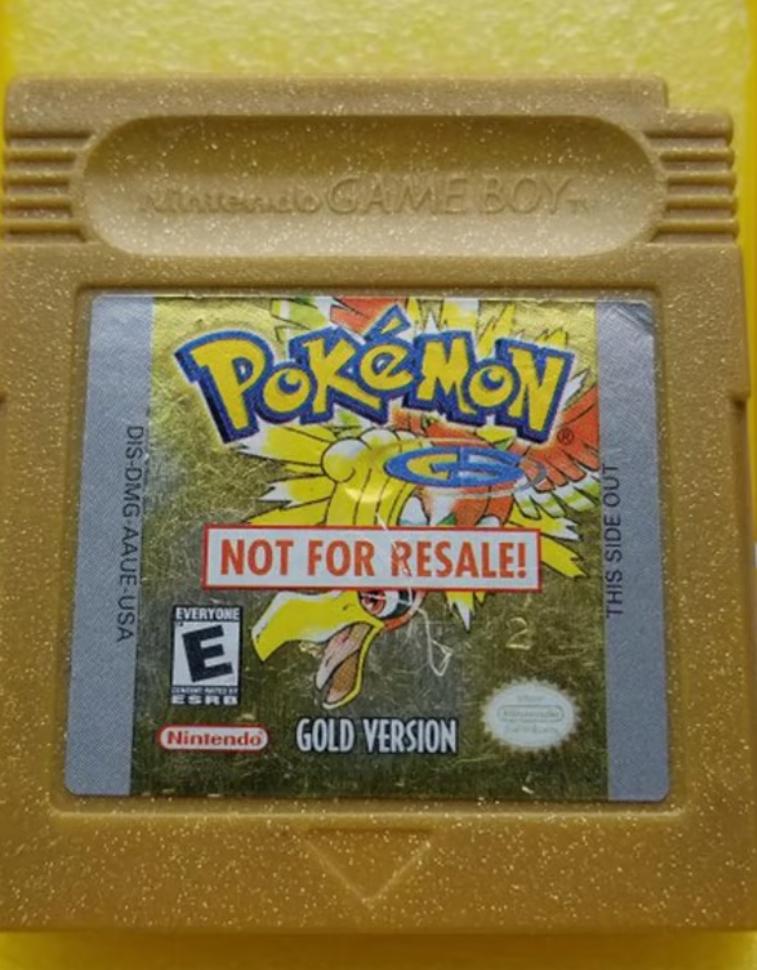 Pokemon Gold [Not For Resale] - Game Boy Color