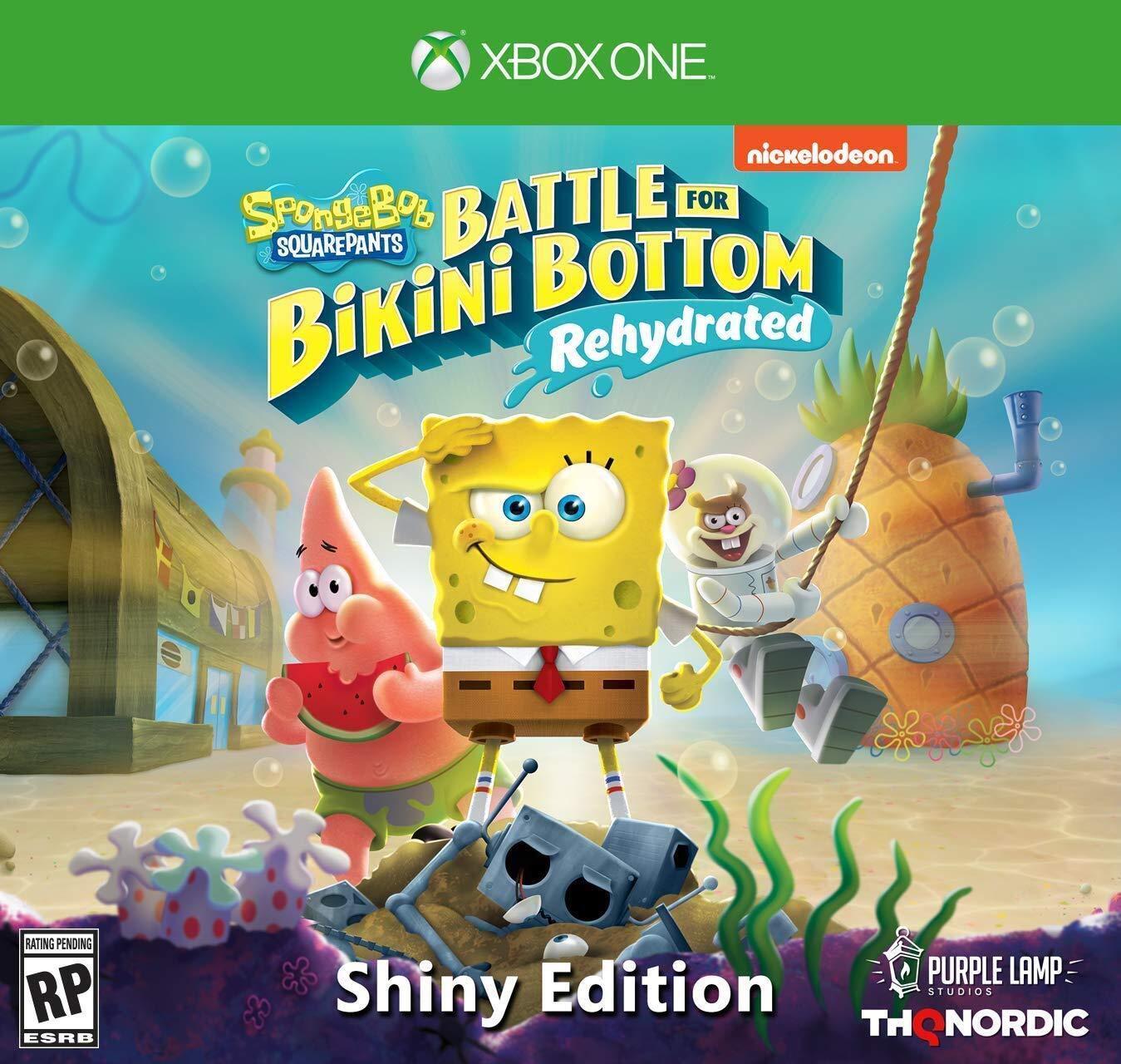 SpongeBob SquarePants Battle for Bikini Bottom Rehydrated [Shiny Edition] - Xbox One