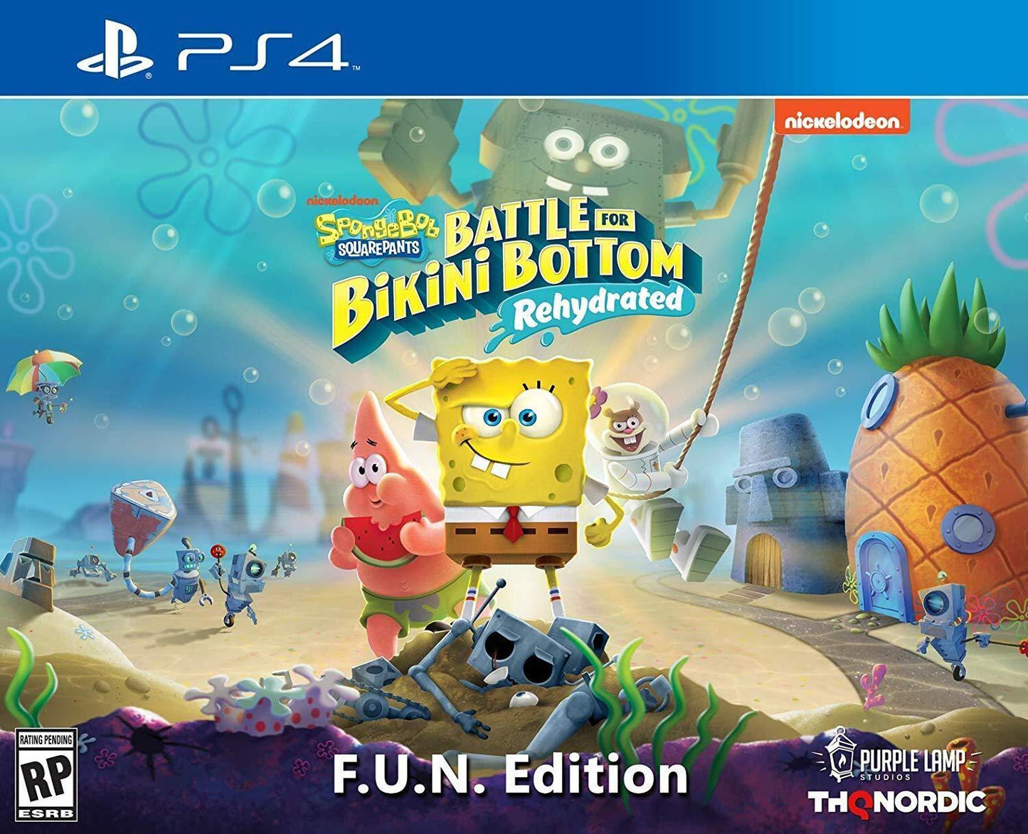 SpongeBob SquarePants Battle for Bikini Bottom Rehydrated [Fun Edition] - PlayStation 4