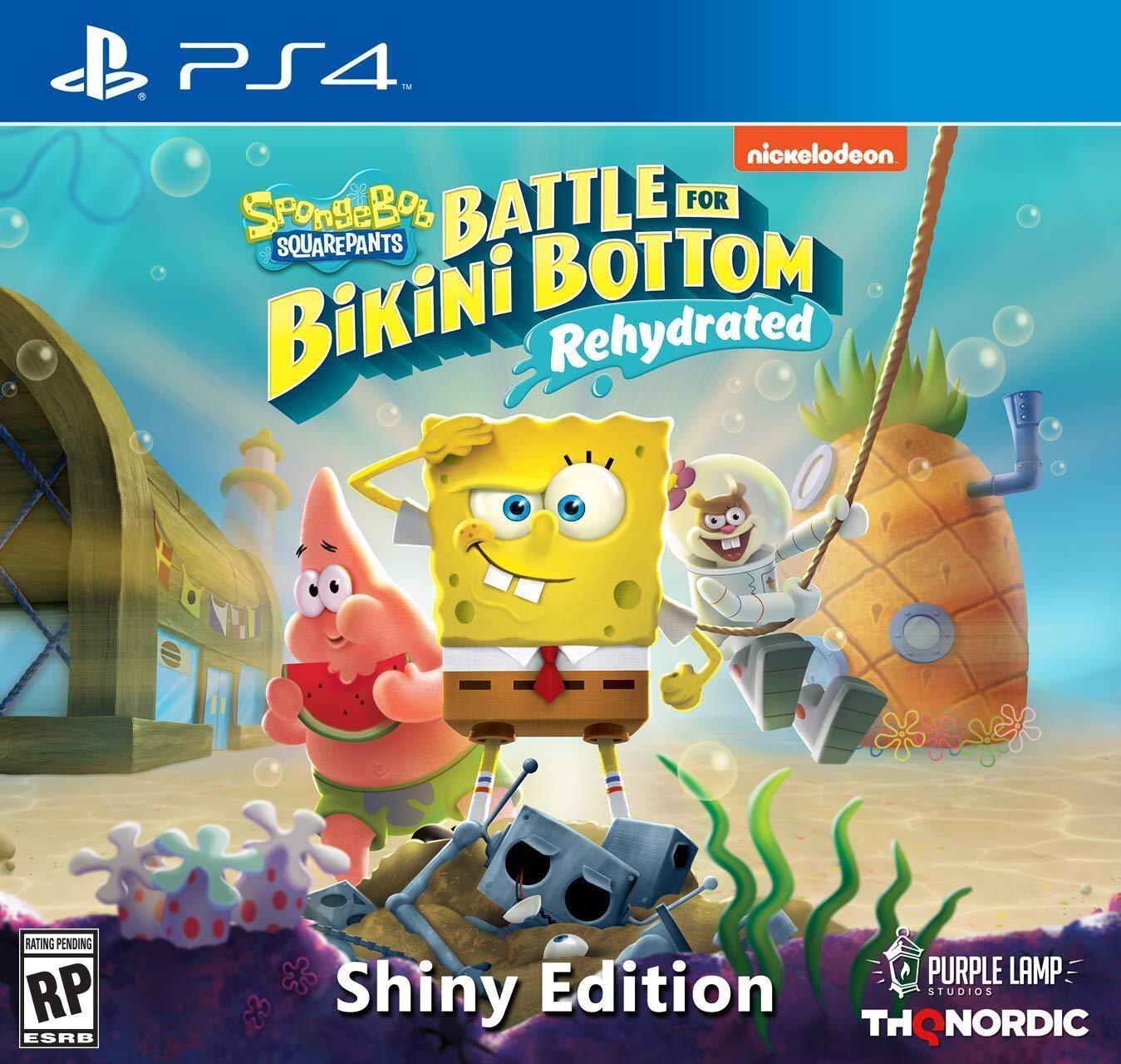 SpongeBob SquarePants Battle for Bikini Bottom Rehydrated [Shiny Edition] - PlayStation 4