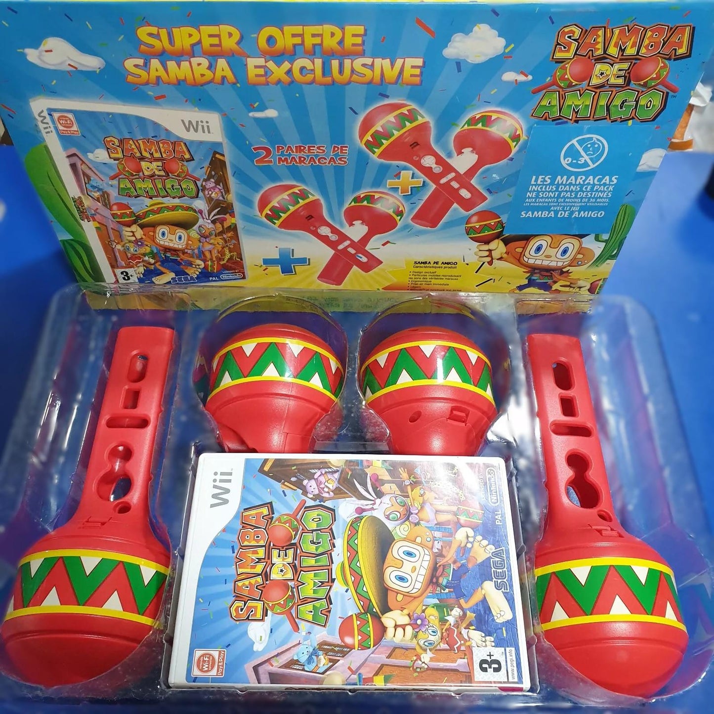 Samba De Amigo [Super Offre Samba Exclusive] - PAL Wii [Import]