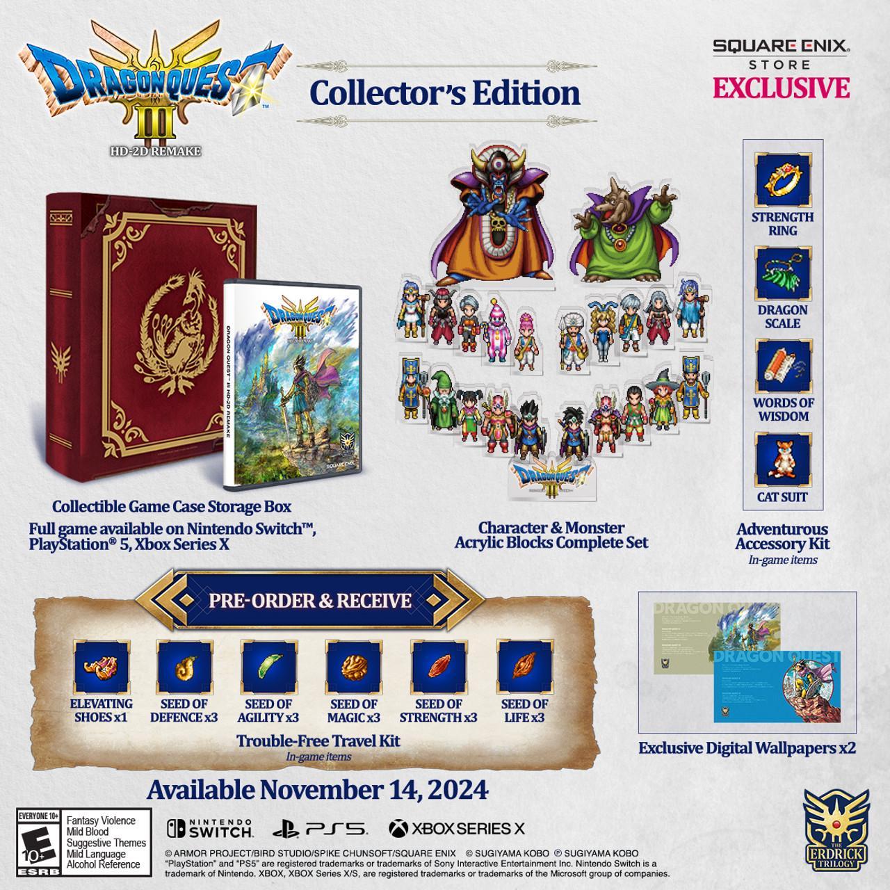 Dragon Quest III HD-2D Remake [Collector's Edition] - PlayStation 5
