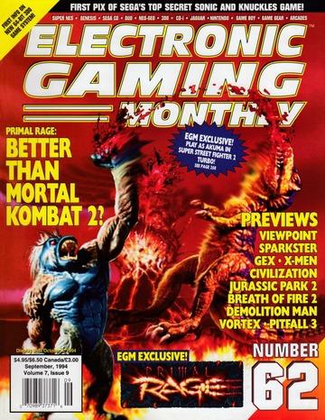 Electronic Gaming Monthly [Issue 62] - Electronic Gaming Monthly