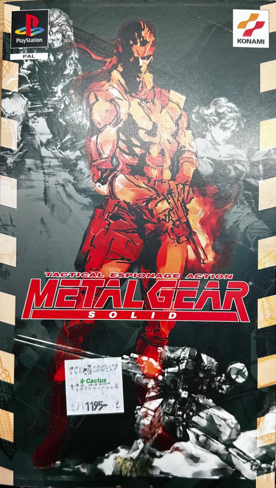 Metal Gear Solid [Long Box] - PAL Playstation [Import]
