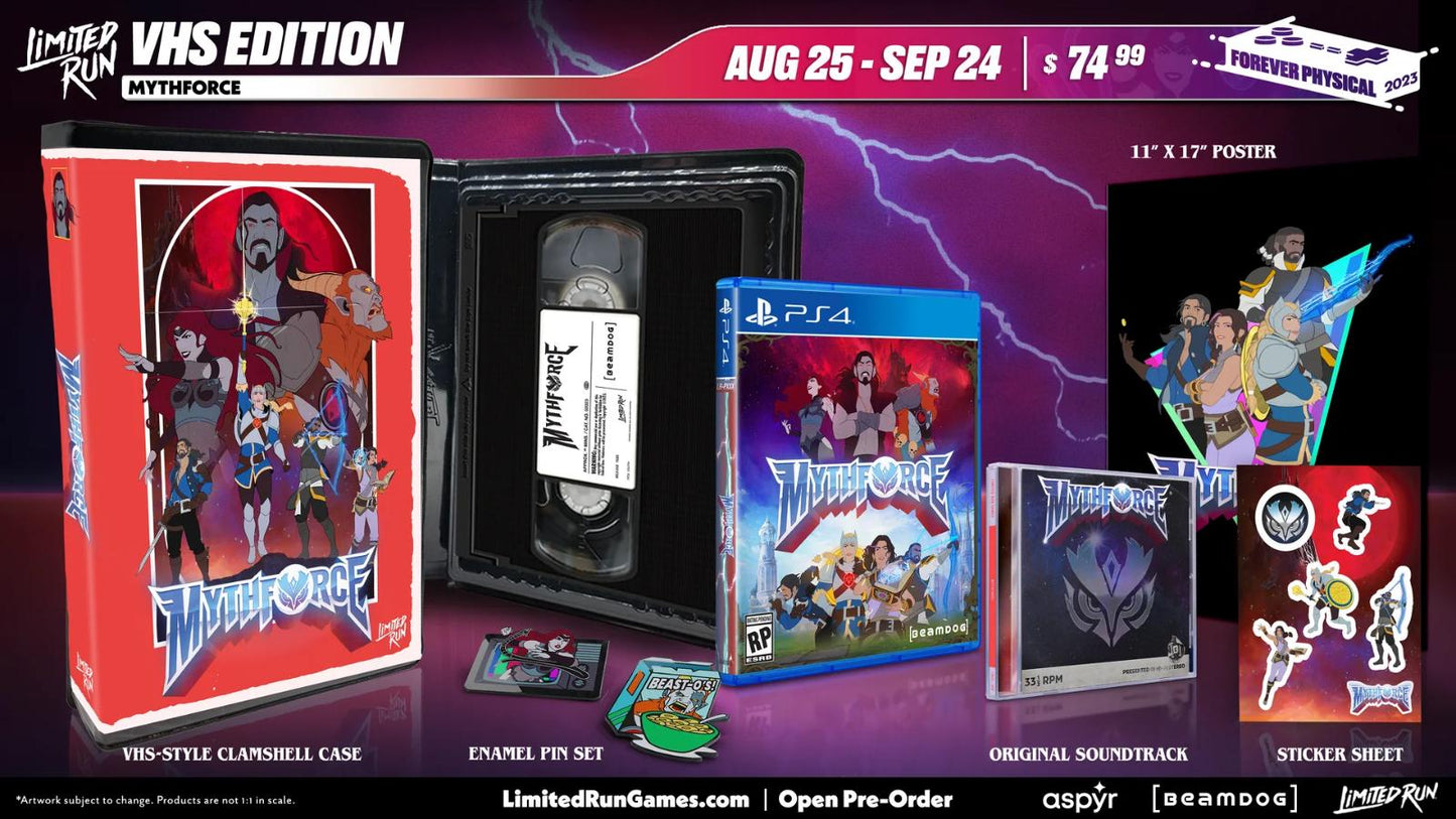Mythforce [VHS Edition] - PlayStation 4