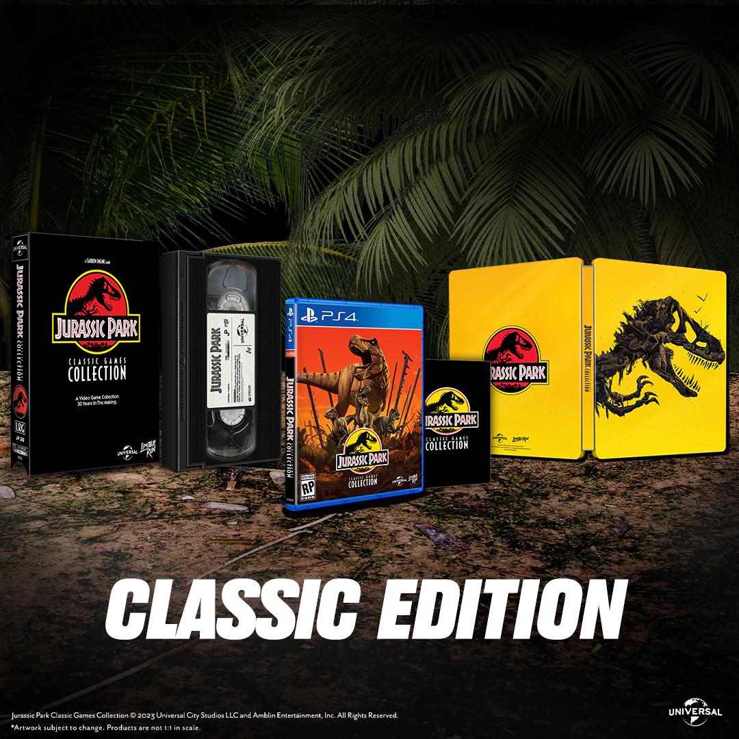 Jurassic Park Classic Games Collection [Classic Edition] - PlayStation 4