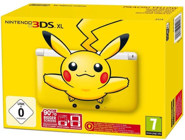 Nintendo 3DS XL Pikachu Yellow Edition - PAL Console [Import]