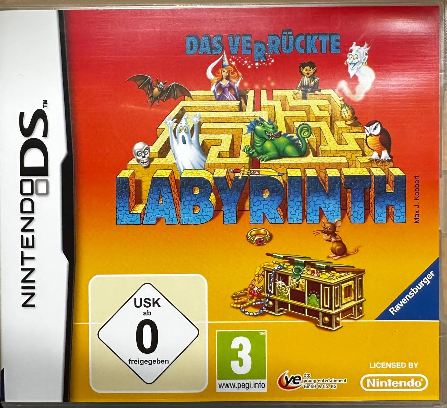 Das Verruckte Labyrinth - PAL Nintendo DS [Import]