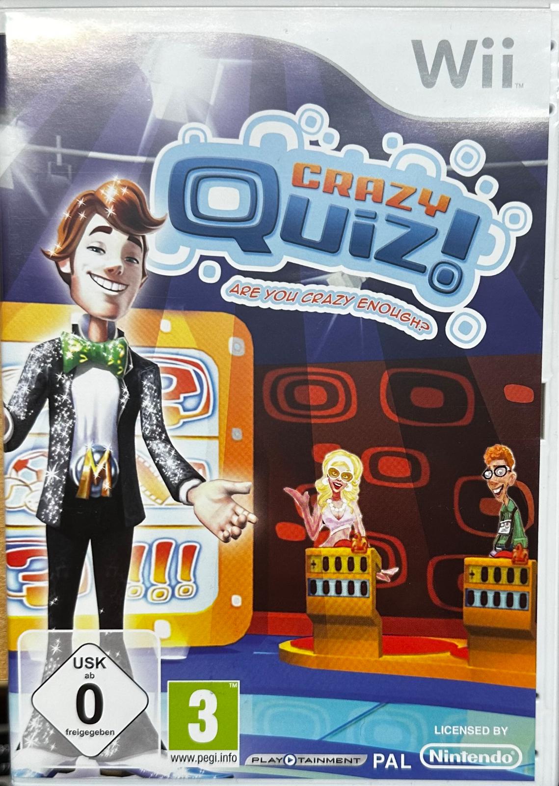 Crazy Quiz: Are You Crazy Enough - PAL Wii [Import]