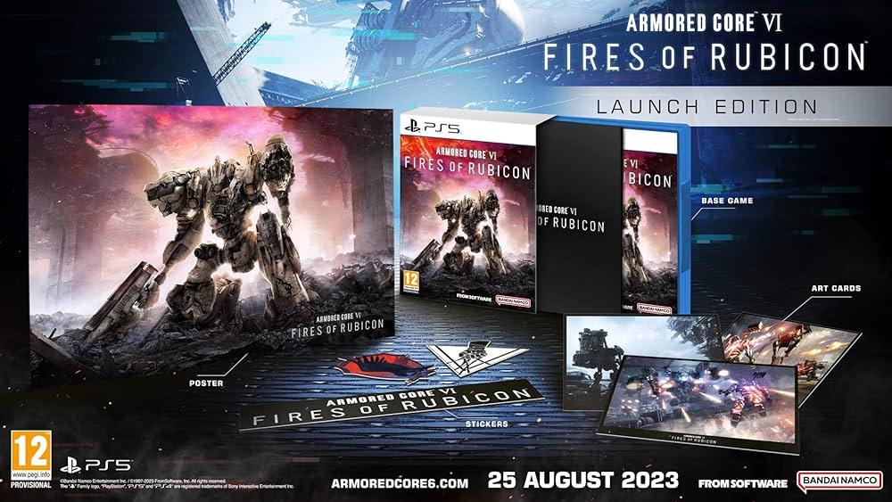 Armored Core VI: Fires Of Rubicon [Launch Edition] - PAL Playstation 5 [Import]