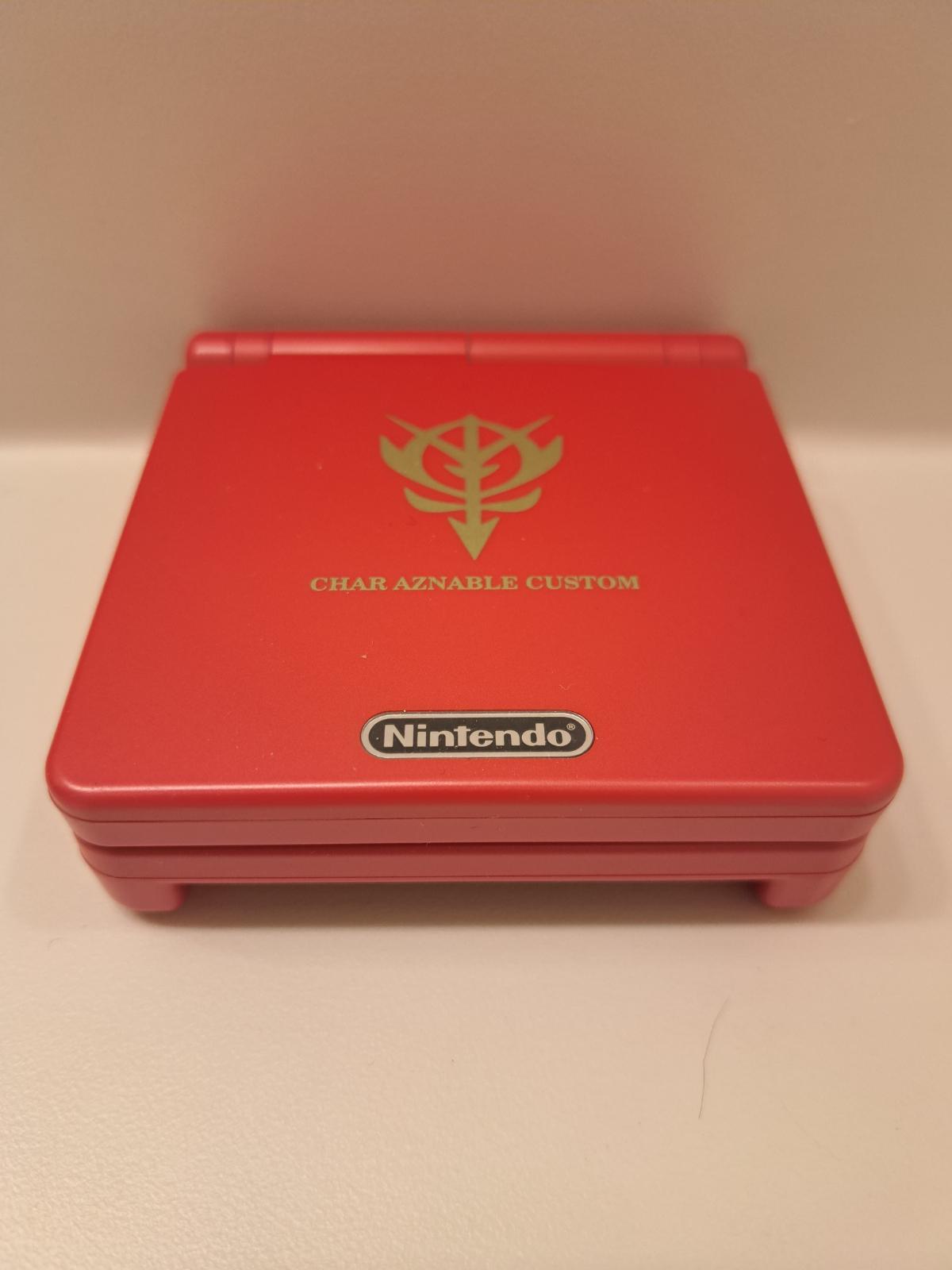 Nintendo Game Boy Advance SP Char Aznable Custom SD Gundam G Generation - JP Console [Import]