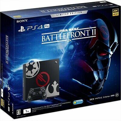 Playstation 4 Pro 1TB Star Wars Battlefront II Console - JP Console [Import]