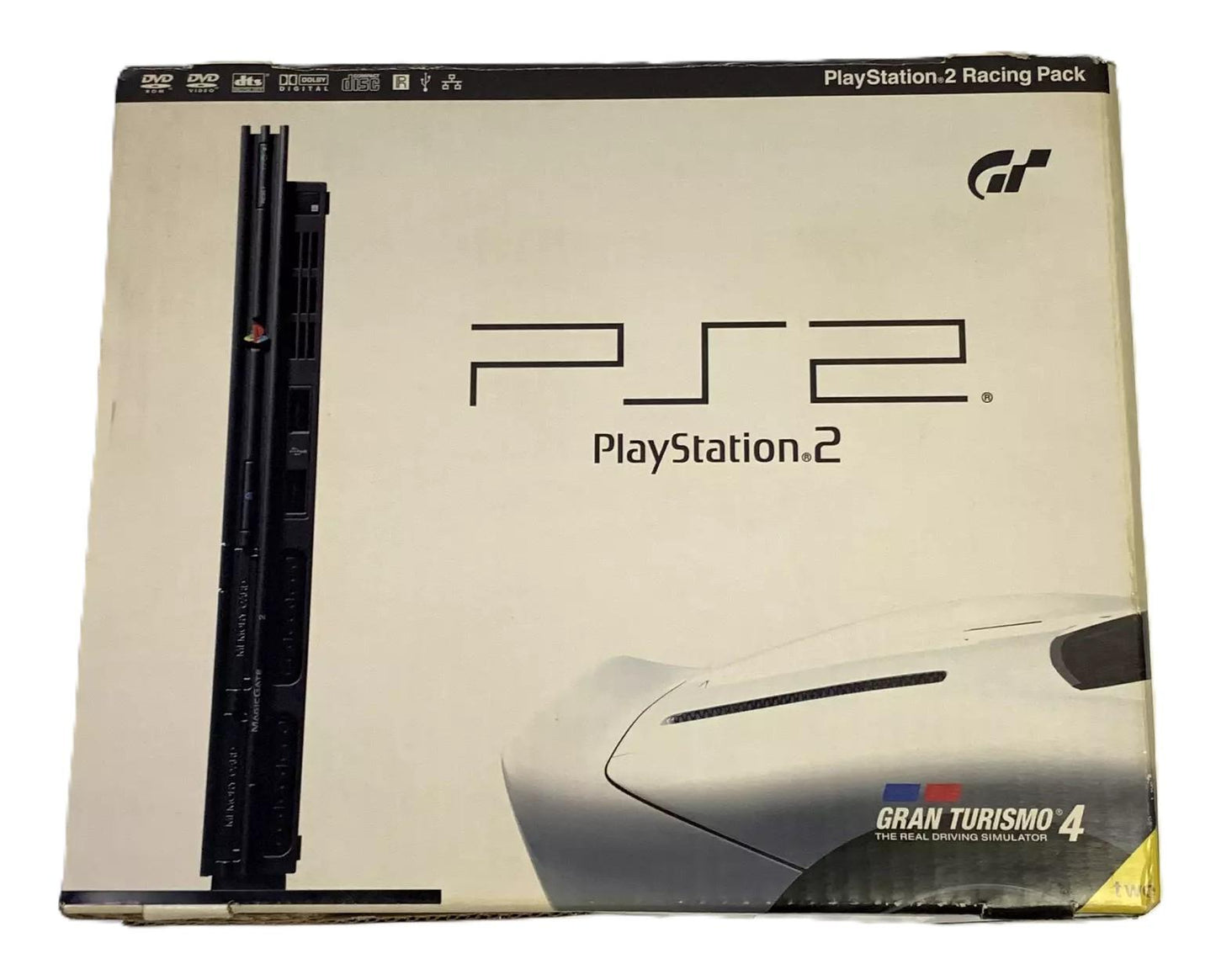 Playstation 2 Console [Gran Turismo 4 Racing Pack] - JP Console [Import]