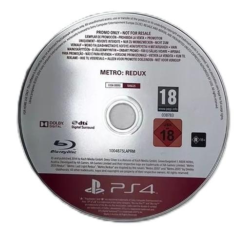 Metro Redux [Not For Resale] - PAL Playstation 4 [Import]
