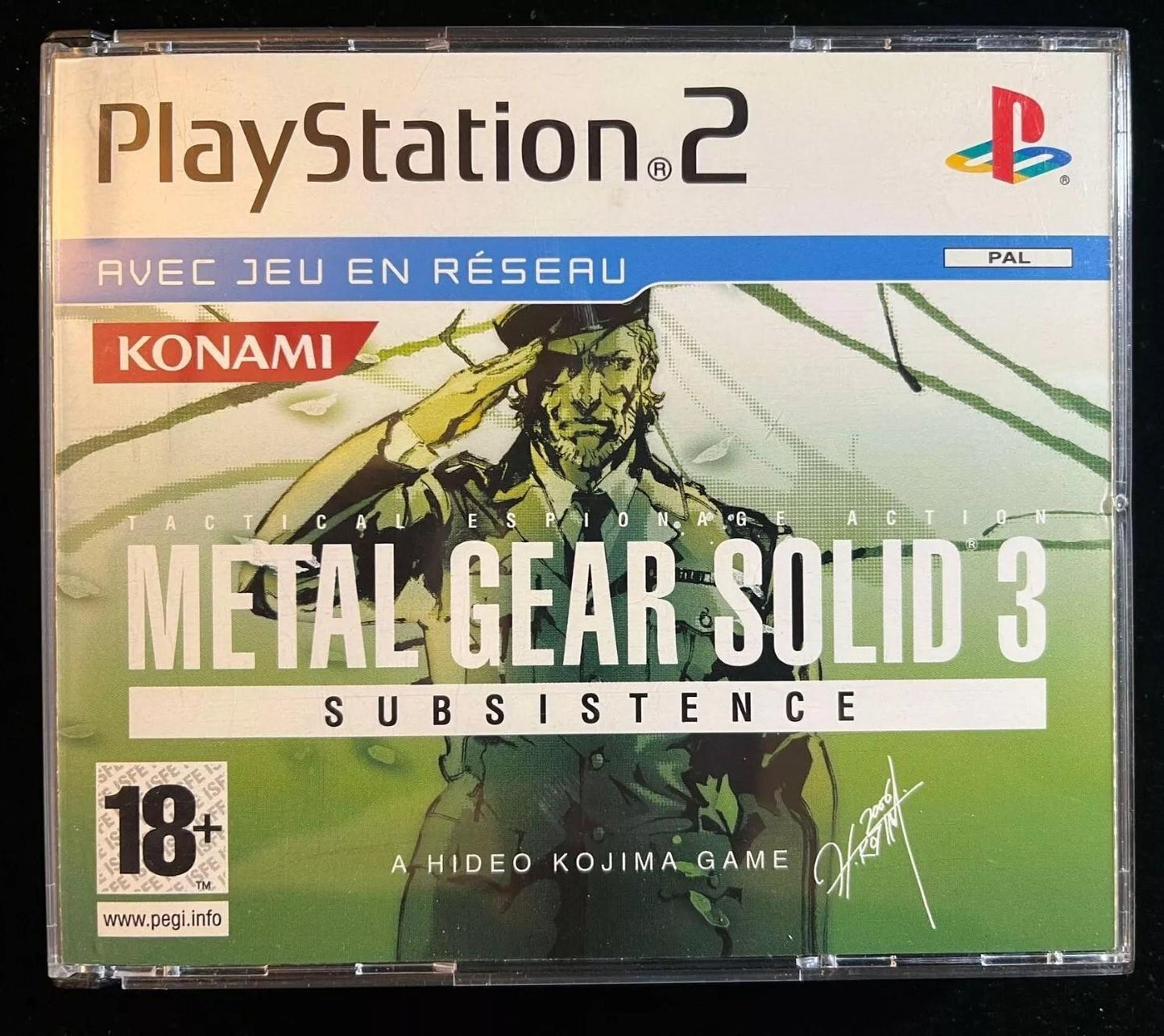 Metal Gear Solid 3 Subsistence [Not For Resale] - PAL Playstation 2 [Import]
