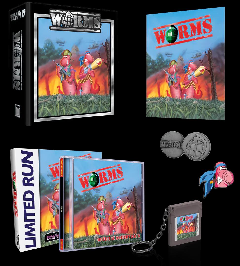 Worms [Limited Run Collectors Edition] - Game Boy