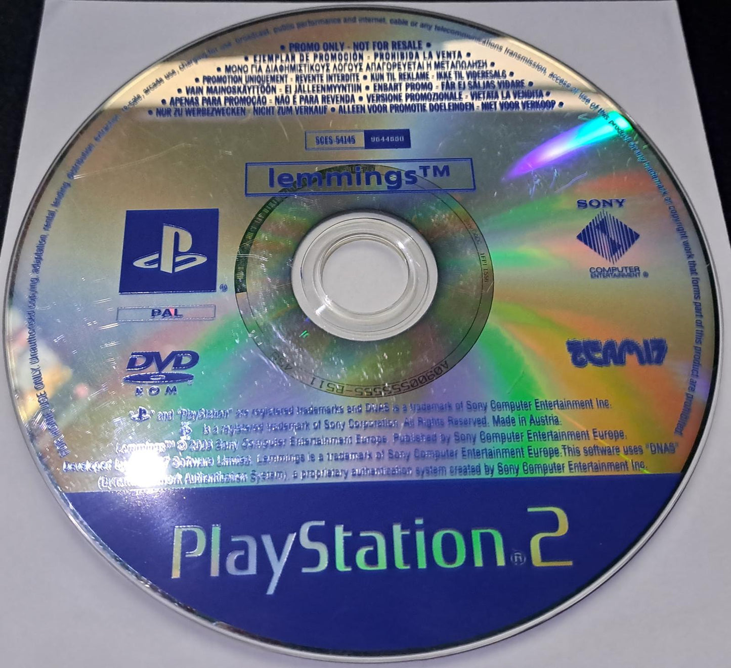 Lemmings [Promo Only] - PAL Playstation 2 [Import]