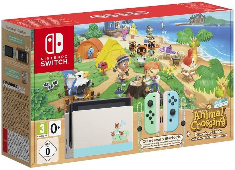 Nintendo Switch Animal Crossing: New Horizons Edition - PAL Console [Import]