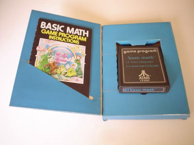 Basic Math [Text # Side Label] - Atari 2600