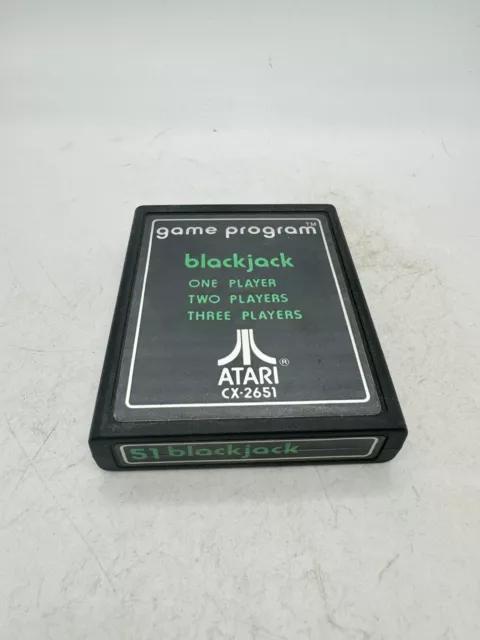 Blackjack [Text # Side Label] - Atari 2600