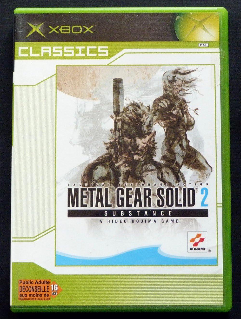 Metal Gear Solid 2: Substance [Classics] - PAL Xbox [Import]