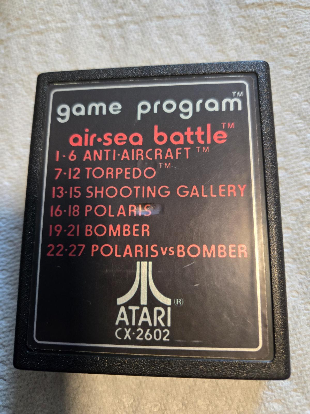 Air-Sea Battle [Text # Side Label] - Atari 2600