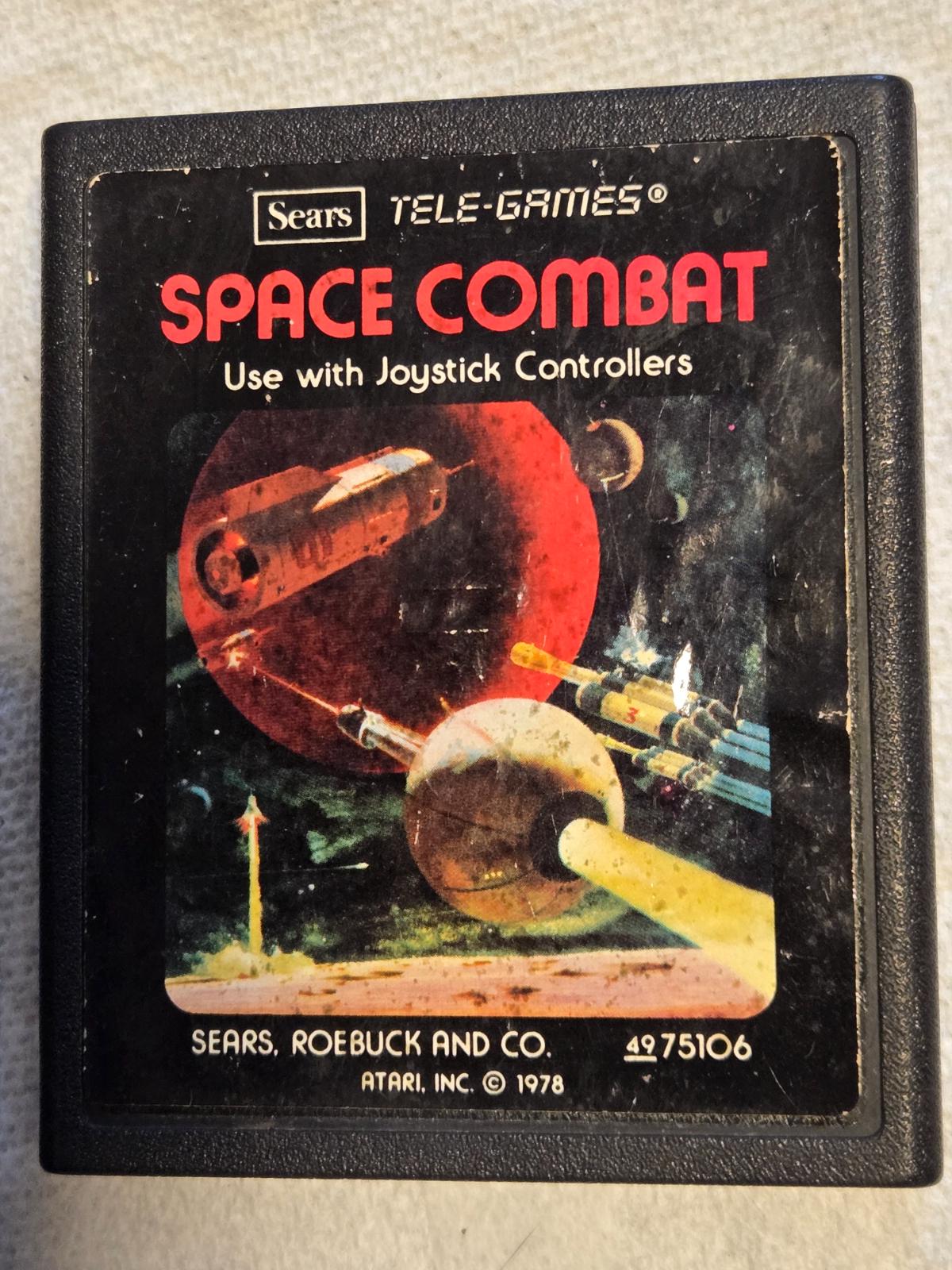 Space Combat [Tele Games Picture Label] - Atari 2600