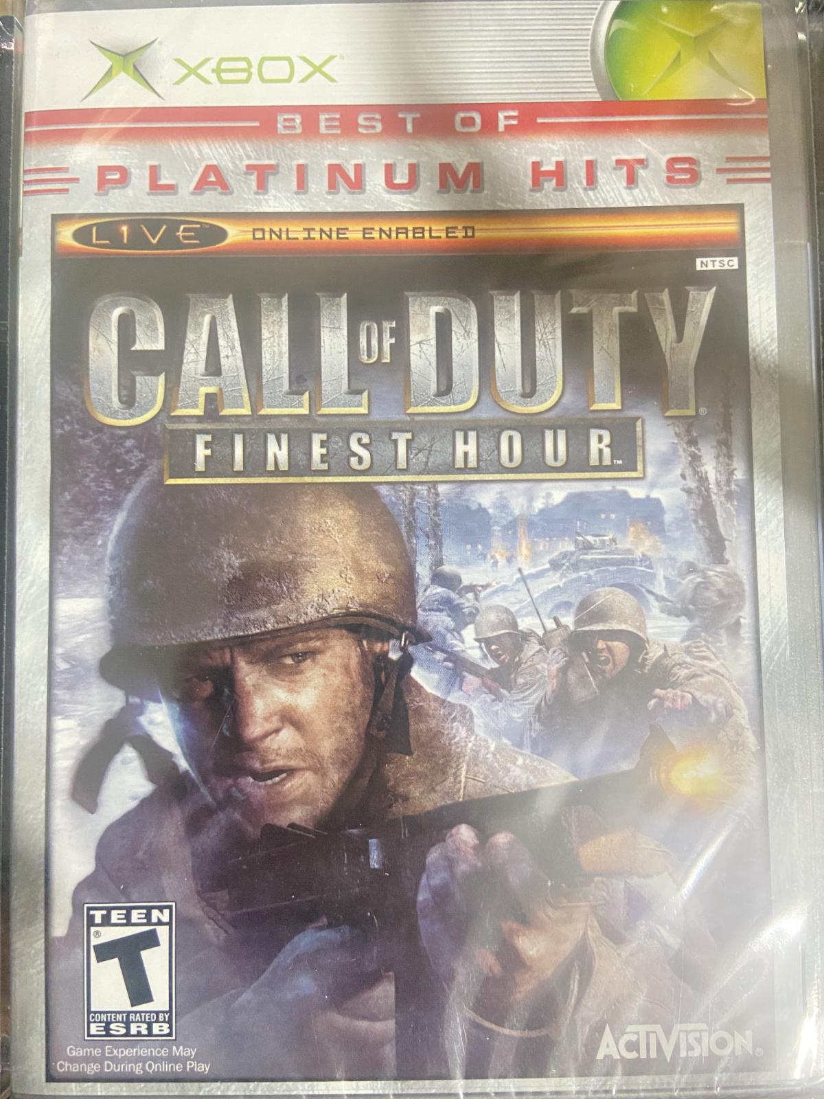 Call Of Duty Finest Hour [Best Of Platinum Hits] - Xbox