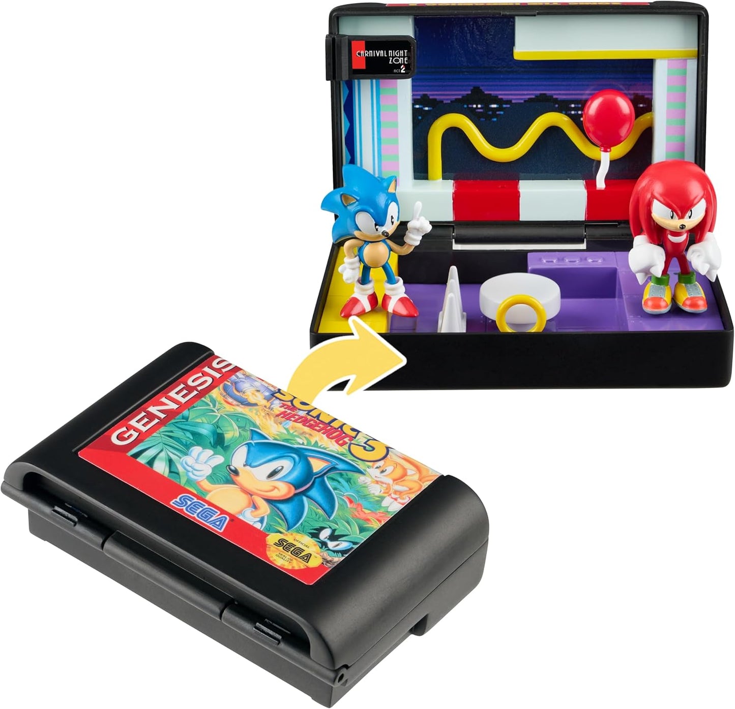 Sonic The Hedgehog Collectible Diorama Playset (New) - Toys