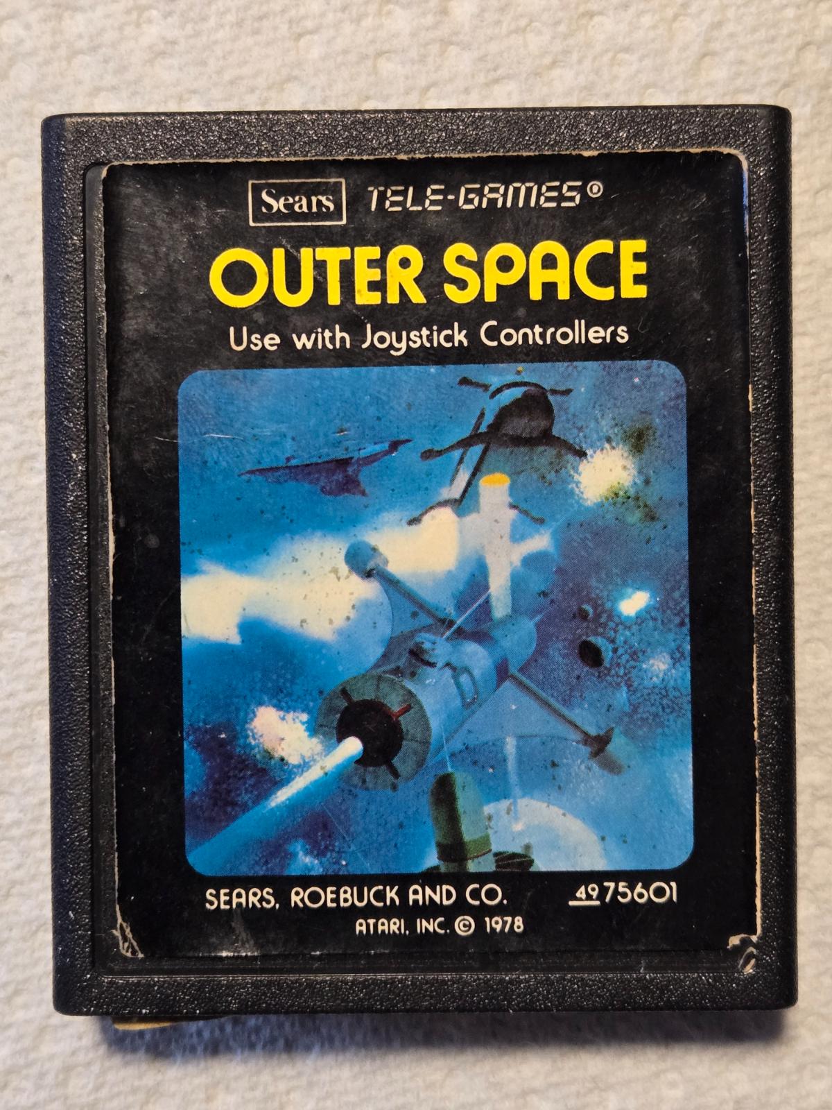 Outer Space [Telegames Picture Label] - Atari 2600