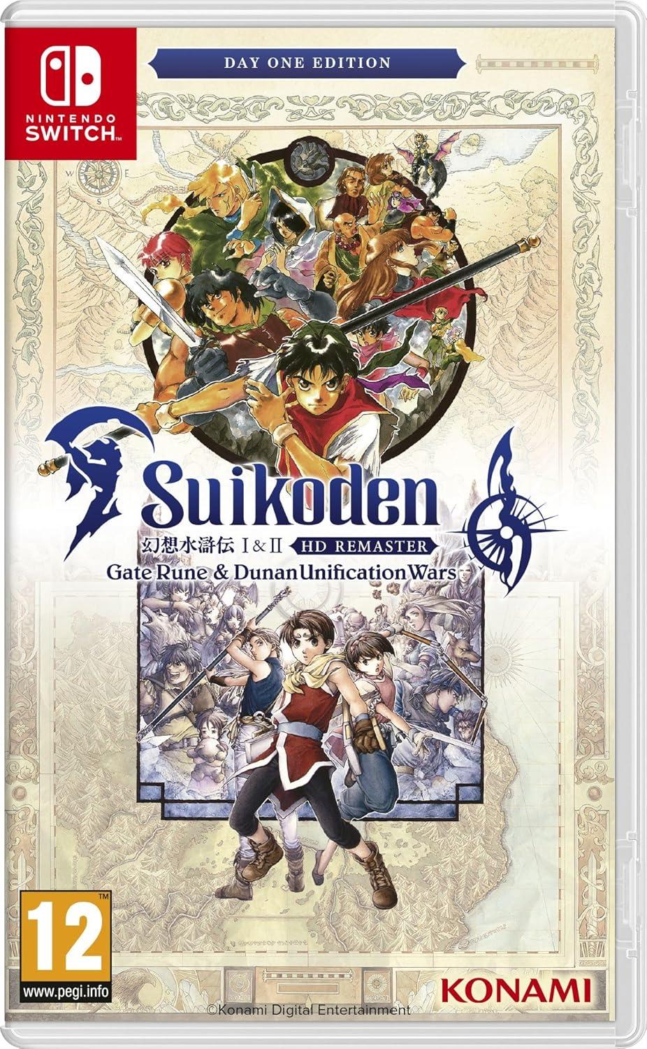 Suikoden I & II HD Remaster - PAL Nintendo Switch [Import]