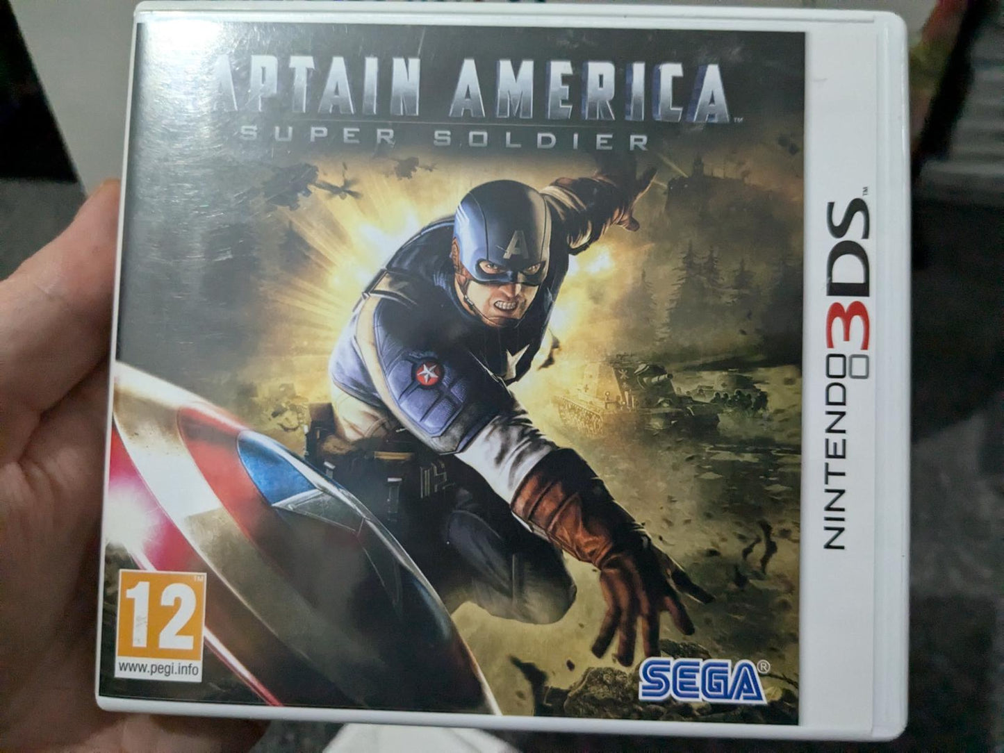 Captain America Super Soldier - PAL Nintendo 3DS [Import]