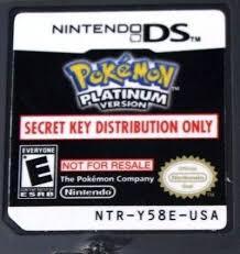 Pokemon Platinum [Secret Key Distribution Cartridge] - Nintendo DS