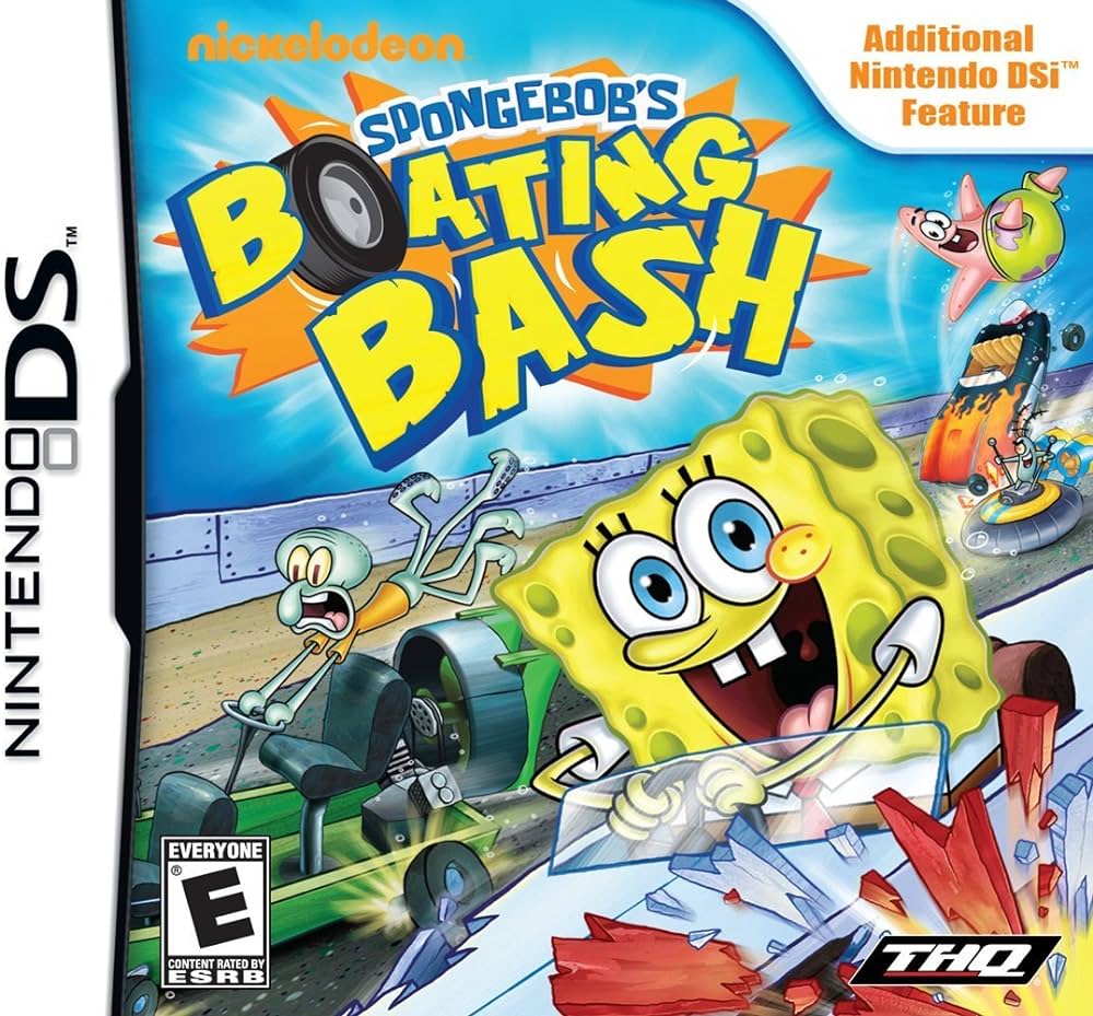 Nickelodeon Spongebob's Boating Bash - Nintendo DS