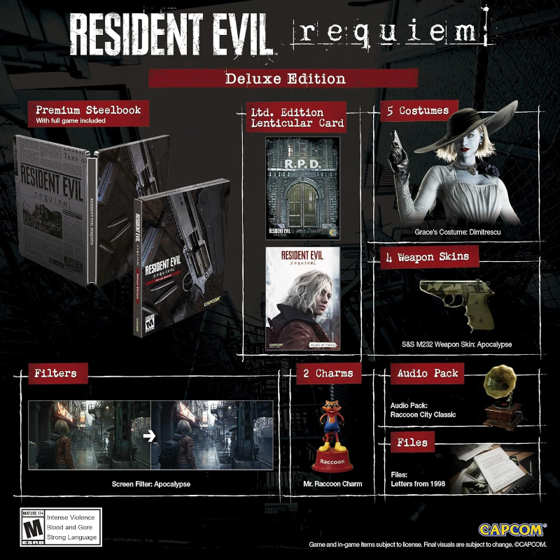 Resident Evil Requiem [Steelbook Deluxe Edition] (New) - PlayStation 5