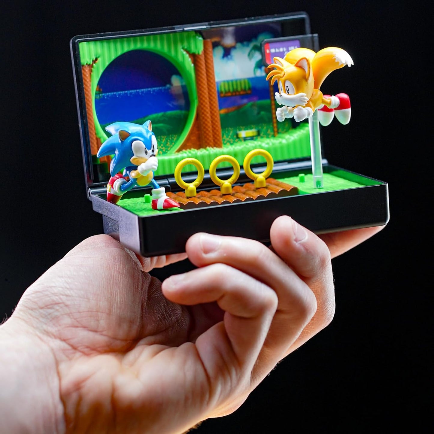 Sonic The Hedgehog Collectible Diorama Playset (New) - Toys