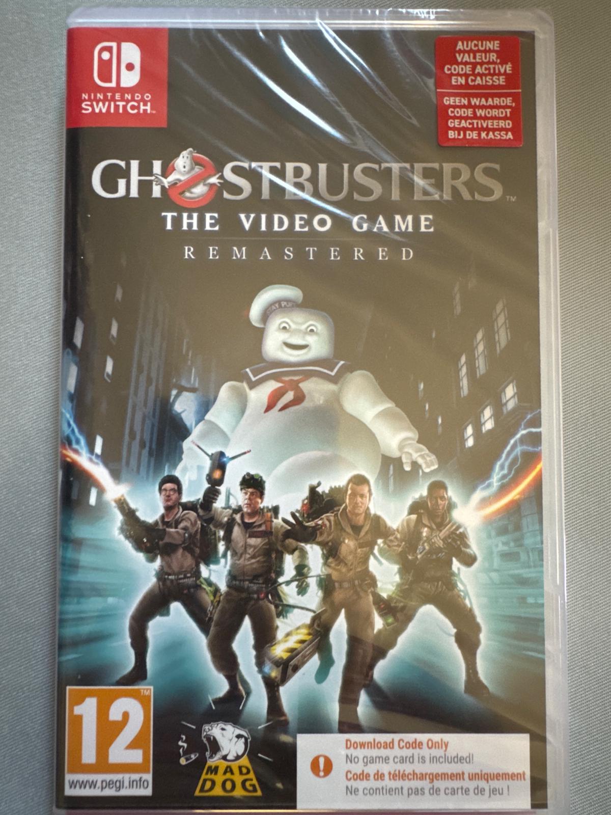 Ghostbusters: The Video Game Remastered [Code In Box] - PAL Nintendo Switch [Import]