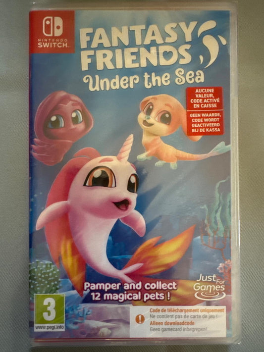 Fantasy Friends Under The Sea [Code In Box] - PAL Nintendo Switch [Import]